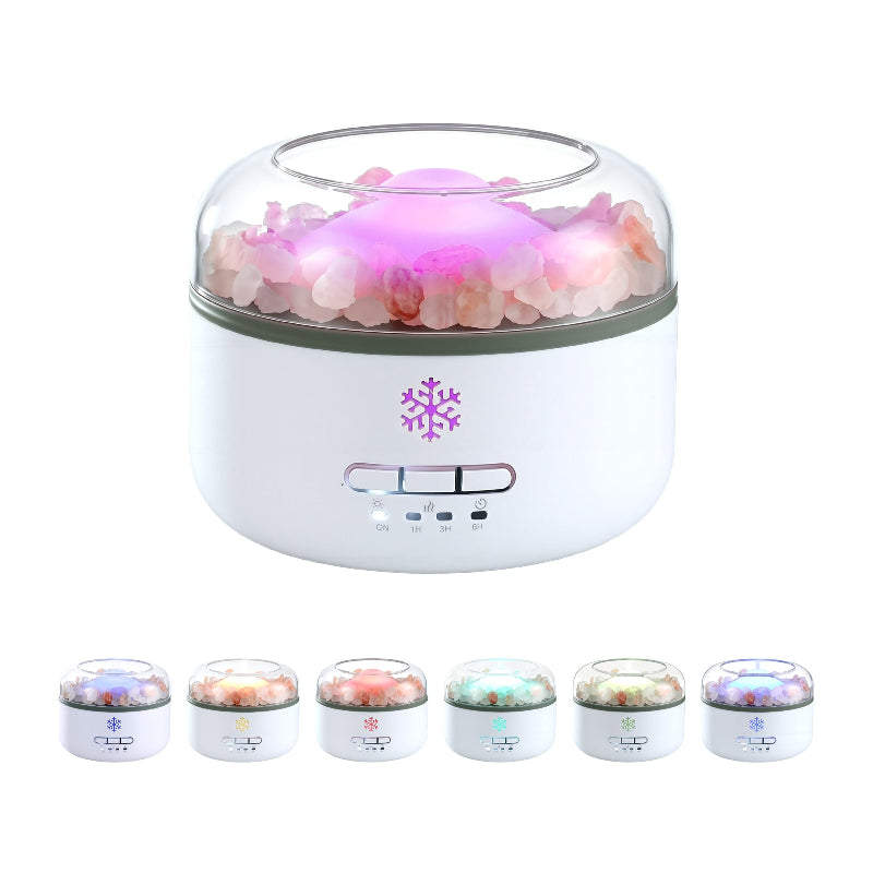 Salt Rock Aroma Diffuser 150ml Humidifier Purifier with LED Colours