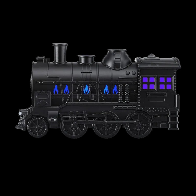 Vintage Train Aroma Diffuser 300ml Humidifier with LED Lights and Timer