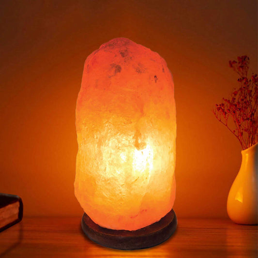 Himalayan Pink Salt Lamp 3–5kg 19cm H x 14cm W 12V 12W E14 Bulb Included