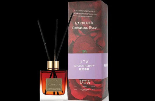 Luxury Fragrance Oil Diffuser Damascus Rose 200ml Long Lasting Home Scent