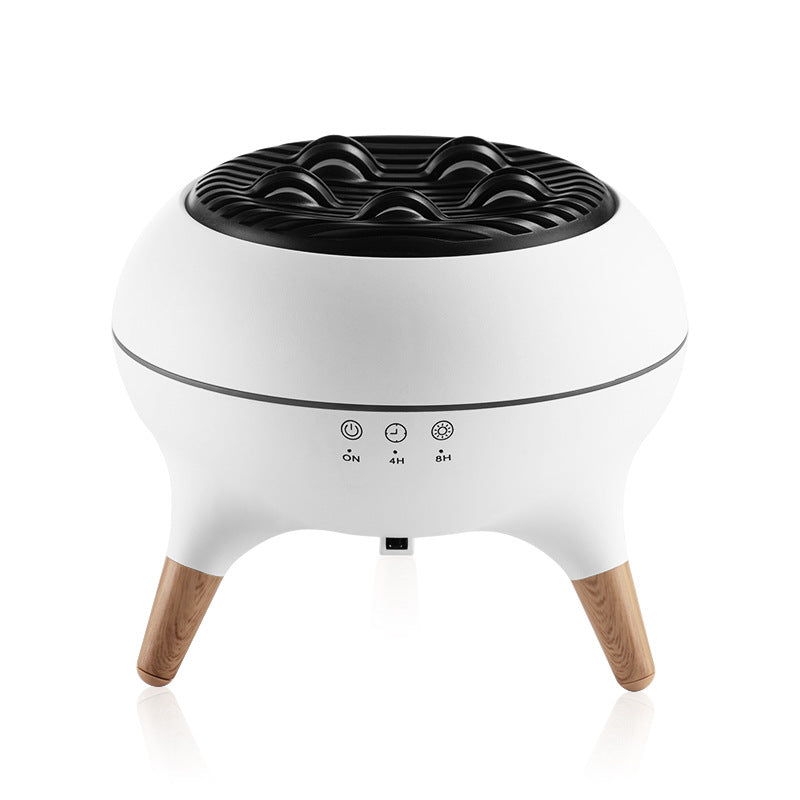 Dynamic Jellyfish Aroma Diffuser 250ml with Timer Adjustable Mist 7‑Color Ambient Light V80